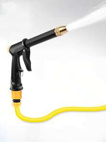 (Rope And Accessories Randomly) 1Pc/1Set Adjustable High Pressure Washer Gun Patterns Car Wash Machine Garden Watering Hose Nozzle Sprinkler Universal Car Washing Kit - Multicolor - View 11