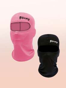 1-2pcs Unisex Ice Silk Face Mask, Windproof UV Protection, Fashionable & Versatile For Outdoor Activities - Multicolor - View 17