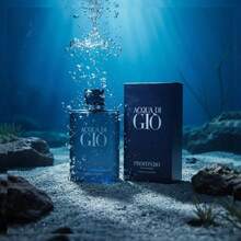 Perfume de hombre Regalo Ideal Navidad Reyes Magos, Colonia Azul en Caja de Lujo, Obsequio Perfecto para Novio Esposo Amante Jefe, Fragancia Tipo GIO Profondo para Aniversario Cumpleaños San Valentín, Aroma Fresco que Enamora, El Mejor Detalle para Él - Fresco - Ver 2