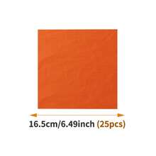 Bộ đĩa, khăn ăn, cốc dùng một lần màu cam và đỏ, phục vụ 10 người, đồ dùng tiệc bằng giấy dùng một lần phù hợp cho sinh nhật, đám cưới, tiệc tùng, dã ngoại gia đình. - Nhiều màu - Xem 6