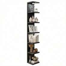 Tomnk 7 Tier Wall Mounted Shelf Unit, Floating Shelves, Wall Shelf For Home Decor Organizer Display, Wall Decor For Living Room, Bedroom, Office - 彩色 - 查看 1