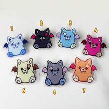 EN/ Acrylic Brooch Pins - Park Sung-Hoon, Jake, Kim Seon-U, Ni-Ki, Saikawa Rikka - Multicolor - View 1