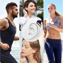 适用于 17、Air、16、15 Pro Max Plus 和 Pro 的有线 USB Type-C 立体声耳机；适用于 15、16 Pro Max Plus 和 Pro 的有线 USB-C 耳机；适用于安卓智能手机 Galaxy Note10/20、A53/A54 的有线 USB-C 耳机；适用于 15 的有线控制入耳式耳机 - 白色 - 查看 3