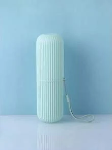 Bộ bàn chải đánh răng du lịch di động, kèm cốc súc miệng có nắp đậy, hộp đựng kem đánh răng và bàn chải, cốc súc miệng, hộp đựng bàn chải đánh răng bằng nhựa, bộ cốc và bàn chải đánh răng di động, tuýp kem đánh răng lớn, hộp đựng dụng cụ nha khoa, vật dụng cần thiết khi đi du lịch - Nhiều màu - Xem 8