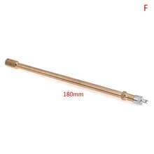 Tapa de válvula de neumático de rueda de latón, extensión de vástago de neumático, extensor de poste ZPQL - 140 mm - Ver 10