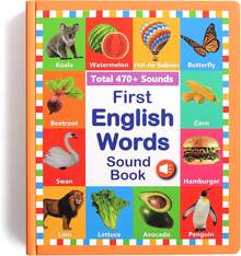 2026 New Children's First English Word Pronunciation Book, Containing 470 Pronunciations And 21 Themes, Interactive Early Learning Music Toy, Suitable For Children Aged 1-6, Fun Word Games For English Learning, Ideal As A School And Educational Gift - Nhiều màu - Xem 7