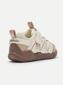 Balabala Toddler First Walker Shoes, Breathable Mesh Knit Athletic Sneakers, Soft Sole Anti-Slip, Suitable For Boys And Girls - Camel - View 7