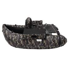 286.6 Lbs Portable Inflatable Fishing Boat - 90-180°Adjustable Backrest, Ideal For Fishing, Rafting & Outdoor Adventures, Easy Setup With Included Hand Pump - Camouflage - View 1