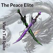 Mô hình kiếm lớn bọc thép Vladdy Tail Spike 22cm bán chạy nhất năm 2026 trong game Peace Game Metro Escape - Món quà hoàn hảo - Quà sinh nhật - Quà lễ hội - Quà Valentine - Quà tặng - Sưu tầm - Quà Phục sinh - Hoạt động thủ công - Quà tặng tiệc tùng - Quà tặng tiệc trẻ em - Vui nhộn - Quà tặng sáng tạo cho thanh thiếu niên - Nhiều màu - Xem 4