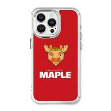 2026 World Football League Cup Mascot MAPLE Phone Case, Compatible With IPhone 17, 16, 15, 14, 13, 12, 11, XS, XR, Pro Max Plus. A Must-Have For Football Fans. Printed Phone Case With Transparent Mirror Design - 四角防摔透明 - 查看 8