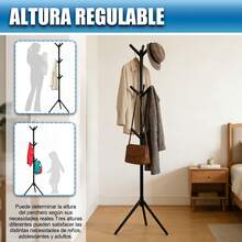 Coat Rack - Zwart - Bekijken 6
