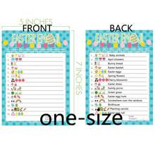 复活节游戏，趣味课堂活动，适合复活节派对、春季活动和寻蛋游戏 - 彩色 - 查看 6