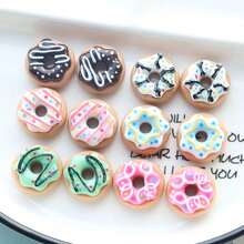 5/10pcs - Cute Mini Donut Fridge Magnets, Personalized For Kitchen And Office Whiteboard, Storage Cabinet, Dishwasher, Refrigerator, Kitchen Decor, Home Decor, Mother's Day Gift - Multicolor - View 9