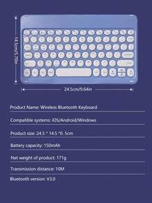 AKKHOO Teclados - Morado - Ver 9