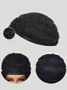 8 Inch Men's Curly Synthetic Wig, Heat Resistant, Fluffy & Natural, Versatile Fashion Wig Suitable For Daily Wear And Costume Parties - Multicolor - View 8