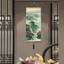 Prints Chinese Scroll Hanging Japanese Wall Art Decor Home - 南方之春 - 查看 4