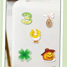 20pcs Cartoon Retro INS Style Strong Fridge Magnets, Cute Whiteboard Magnets Suitable For Office, Classroom, Cabinet And Dishwasher - 20 Pieces, Retro INS Style - R05 - View 6