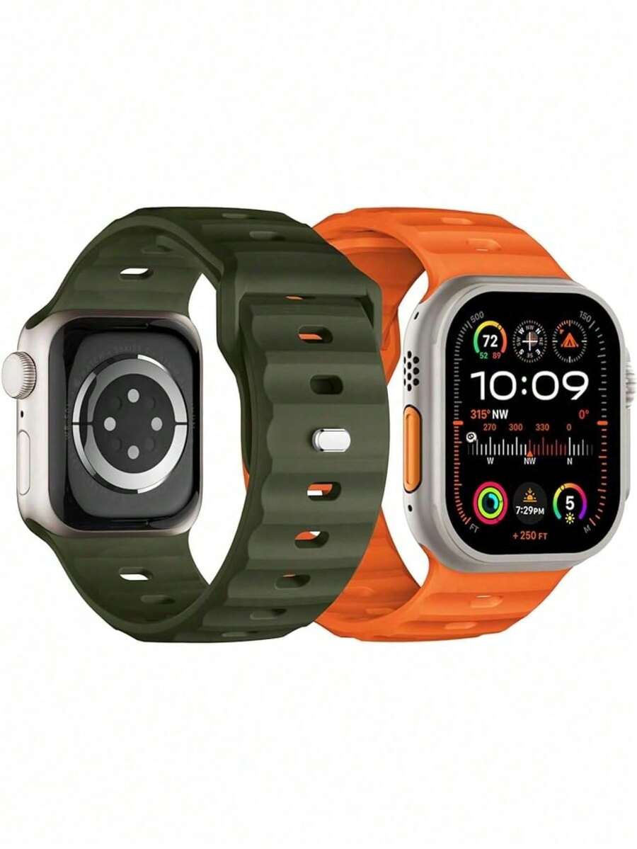 SMART WATCH MX Smartwatch Band - 亮橙色 - 查看 1