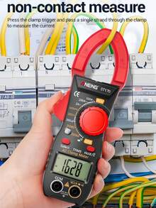 High Precision Digital Clamp Multimeter With Voice Broadcast Function, AC Current Meter, Electrician Professional Multimeter - Multicolor - View 9