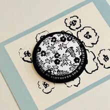 MagSafe磁吸手机支架，气垫支架，磁性底座，强磁吸附，简约小多肉植物花朵设计 - 彩色 - 查看 2