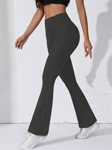 Women Sports Pants - Grey - View 4