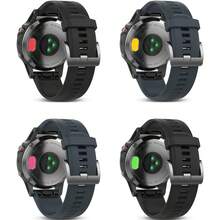 4pcs Silicone Dust Plug Set For Fenix 8/7/7S/7X/5/5S/5X/6/6S/6X/6 Pro/6S Pro/6X Pro/Forerunner 935/Vivoactive 4/Venu, Charging Port Protective Cover, Anti-Lost Design, Multi-Color Options - A - View 9