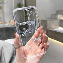 Case Cover Transparent Material TPU Blue Bow Print I P H ONE XR 11 12 13 14 15 16 PRO MAX 7 14 15 16 PLUS REDMI A1 A2 A3 A5 9A 10C 12C 11A 13C 14C 11 12 LIRE NOTE 8 9 10 11 12 13 14 PRO POCO C55 C65 X3 X4 S21 FE S22 ULTRA S23 ULTRA - Y1 - Xem 2