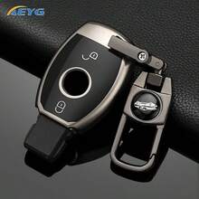 CLA GLA GLC GLK W176 W463 W251 A B C E S-Class W204 W211 系列汽車鑰匙殼 TPU 保護套配件 - 賓士A款 - 查看 11