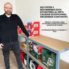 Garage Tool Storage Racks - Gray - View 6