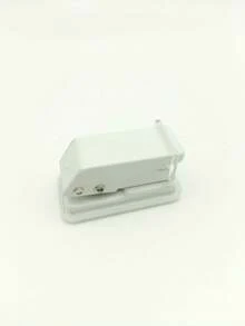 1pc 6mm Round Hole Mini Single Hole Punch, Non-Slip Detachable Base, Suitable For Scrapbooking, Handmade, Albums, Paper Cards, Back To School, School Supplies, Office Desk Accessories, Stationery, Handicrafts - Multicolor - View 8