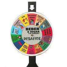 Roulette Shot Challenges Party Nightclub Friends Drinks Game - Black - View 3