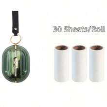 Double-Sided Portable Pet Deshedding Tool - Cat & Dog Fur Remover, Clothes & Sofa Lint Brush - / - View 16