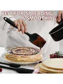 Silicone Rubber Scraper Set, Kitchen Scraper, Heat-Resistant Scraper, Suitable For Cooking And Baking, Dishwasher - Multicolor - View 6