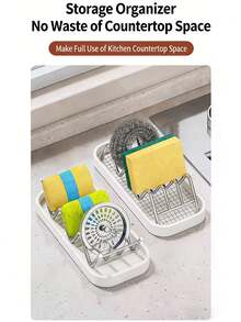 Modern Wave Design Soap Rack – Stainless Steel Bar Soap Holder With Removable Drain Tray, Keeps Soap Dry And Clean, Ideal For Bathroom And Kitchen Sinks - A - View 7