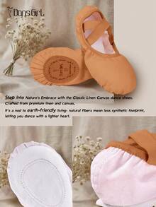 DonsGirl 1 Pair High Elasticity Tight-Fitting Professional Ballet Shoes, Also Suitable For Modern Dance, Classical Dance And Yoga - Mocha Brown - View 10