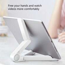 1 pieza Soporte plegable y multifuncional para teléfono/tableta, portátil y minimalista para escritorio - Multicolor - Ver 2