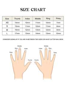 10 Stücke Burgunder Herz Acryl Aufklebe-Nägel für Valentinstag, nude-rosa Farbverlauf mit Diamantkette & Glaskugel Nägel, französische Nagelspitzen, kurze Sarg-Form Fake Nägel für romantische Dates, DIY Nagelkunst Zubehör, wiederverwendbar, mit Gelee-Kleber und Nagelfeile, handgefertigt - Bordeaux - Übersicht 8