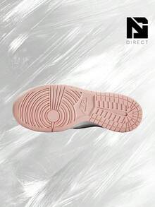 Nike Dunk Low Washed Coral (GS) – Big Kids Lifestyle Sneakers – Shoes For Youth/Women-Vintage-Spring & Summer-Inspired Running Shoes, Shock-Absorbing Comfort, Gym To Streetwear Casual Wear-Easter Gift– IF6172 100 - White/Washed Coral - 查看 5