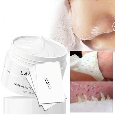 Removedor de puntos negros - Mascarilla de peeling para nariz y rostro, Kit de eliminación de puntos negros 30ml