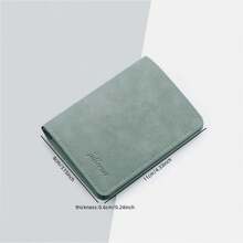 Card Holder Vertical Purse Mini Thin Short Money Pouch Coin Bag ,Travel Essential Bag ,Room Decor - Multicolor - View 6