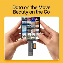 Kodak 4-In-1 Card Reader USB 3.0 And Type-C Universal Card Adapter, Multi-Functional Adapter For SD Card And Micro SD Card - MicroSD & SD Card Adapter - View 5
