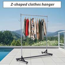 Coat Rack - นิโกร - 160 x 61 x 168 ซม. - ดู 2