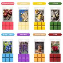 8块香氛蜡烛，加热后快速融化，含有玫瑰、薰衣草、香草等多种香氛，具有芳香疗法功效，清新怡人，享受无烟蜡烛氛围，适合生日、冥想、瑜伽、派对、父亲节和节日送礼。 - A - 查看 7