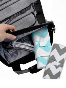 1pc / Pattern Optional Baby Diaper Changing Pad, Portable Diaper Mat For Baby Outings, All Season Breathable Washable Waterproof Mat - Multicolor - View 4