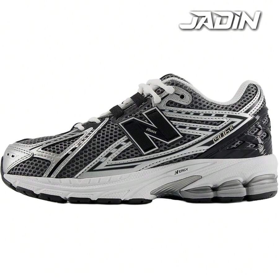 New Balance 1906R Kid ' Women's Silver Metallic Black' Low Top Lifestyle Shoes GC1906ER | Modern Street Style, Comfortable All-Day - 銀色 - 查看 1