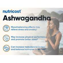 Nutricost Ashwagandha Herbal Supplement 600mg, 120 Capsules - Vegetarian, Non-GMO, Gluten Free, Ashwagandha Root | Stress Relief, Adaptogen, Herbal Capsules, Ashwagandha, Calming, Non-GMO, Gluten Free, Vegetarian, Wellness, Premium Quality, Root Extract, Natural Supplement - 其他 - 查看 7