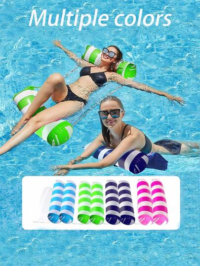Giường phao bơi bơm hơi, Phao bơi bơm hơi, Phao nằm thư giãn trên nước, Phao đa năng 4 trong 1 cho hồ bơi, Thoải mái, Bền, Nhẹ, Thư giãn, Dễ mang theo, Dùng cho hồ bơi, Ghế phao nằm thư giãn, Dùng cho hồ bơi, bãi biển, Kỳ nghỉ hè, Mùa hè.