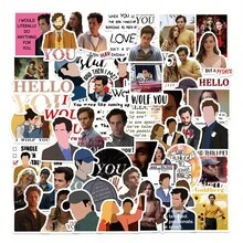 50Pcs You (US TV Show) Stickers US TV Series You Graffiti Stickers DIY Laptop Refrigerator Luggage Phone Case Water Cup Decoration Stickers - A - View 1
