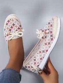 STEPREACH New Women Sports Shoes Casual Sneakers Mesh Breathable Comfortable Non-Slip Lightweight Slip-On Driving Shoes - Pink - View 2