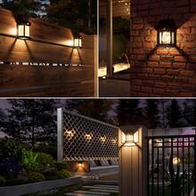 LiHangStar 1/2/4/8pcs Outdoor Solar Wall Lights With Motion Sensor, 3 Lighting Modes Solar Flood Lights, Suitable For Yard, Outdoor, Porch, Driveway, Garage, Street, Emergency Use - Solar-powered Sensor Wall Lamp - View 9